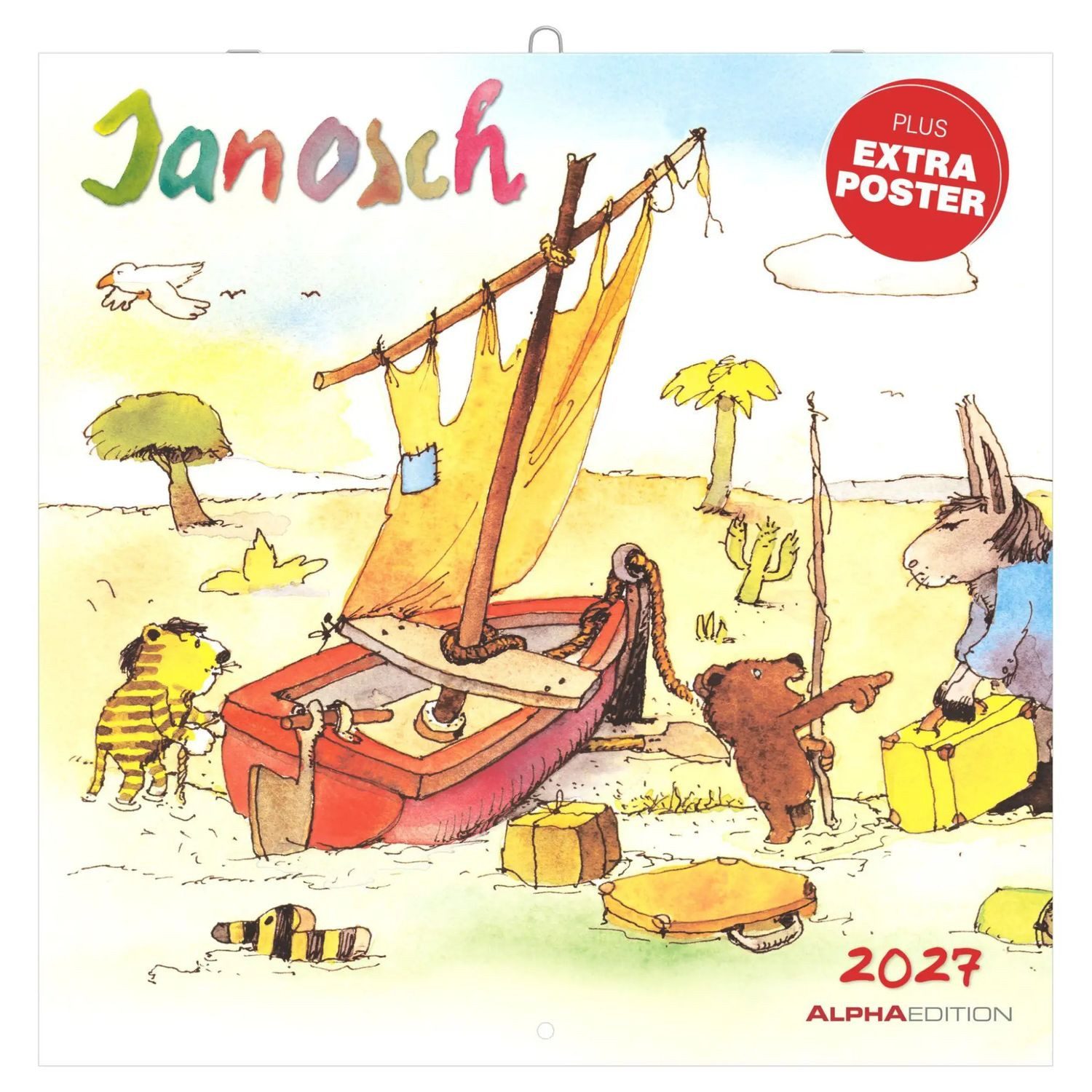 Wandkalender Janosch 2027