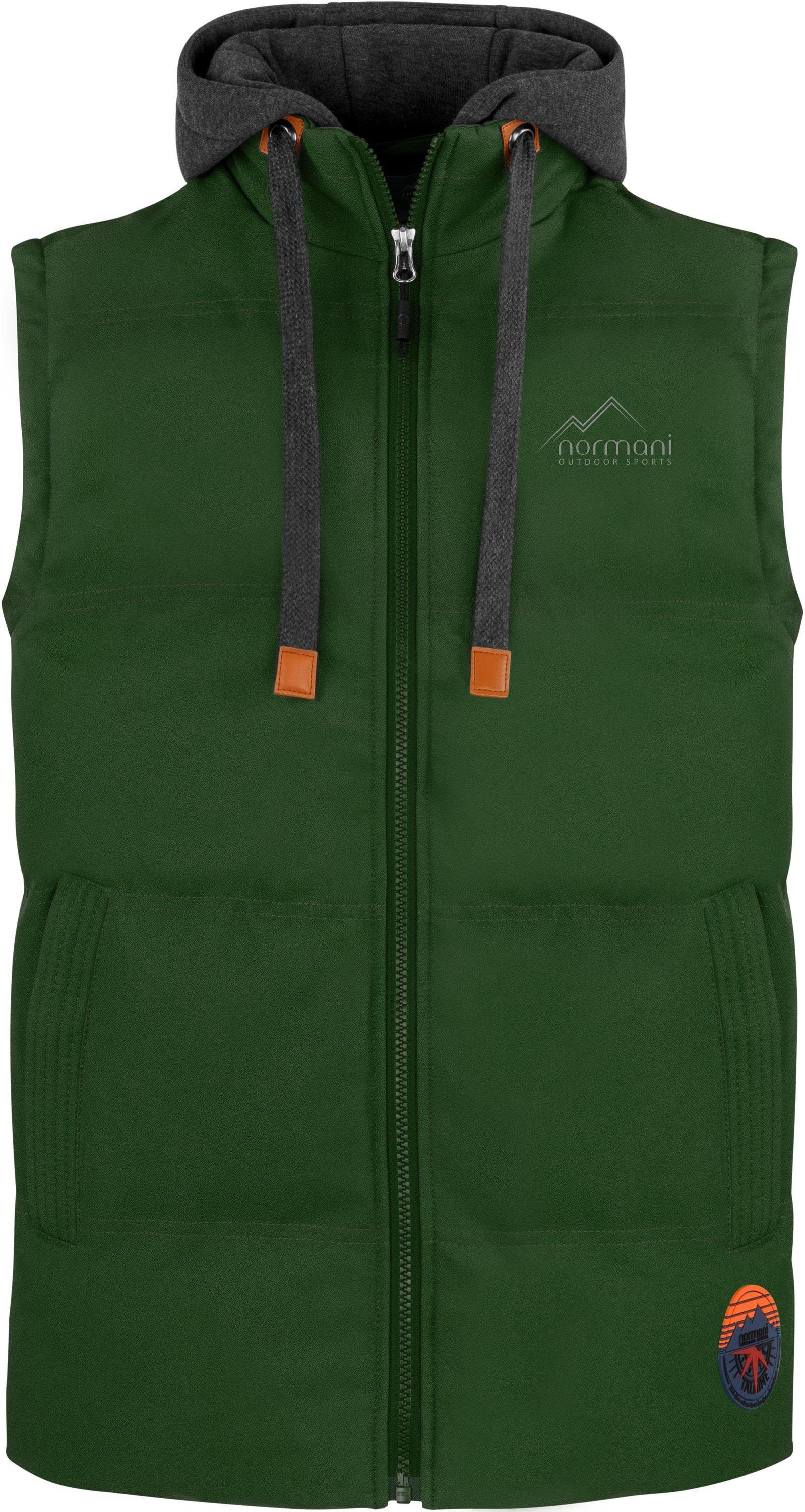 normani Funktionsweste Herren Winter-Steppweste Talmine Wattierte Winterwes günstig online kaufen