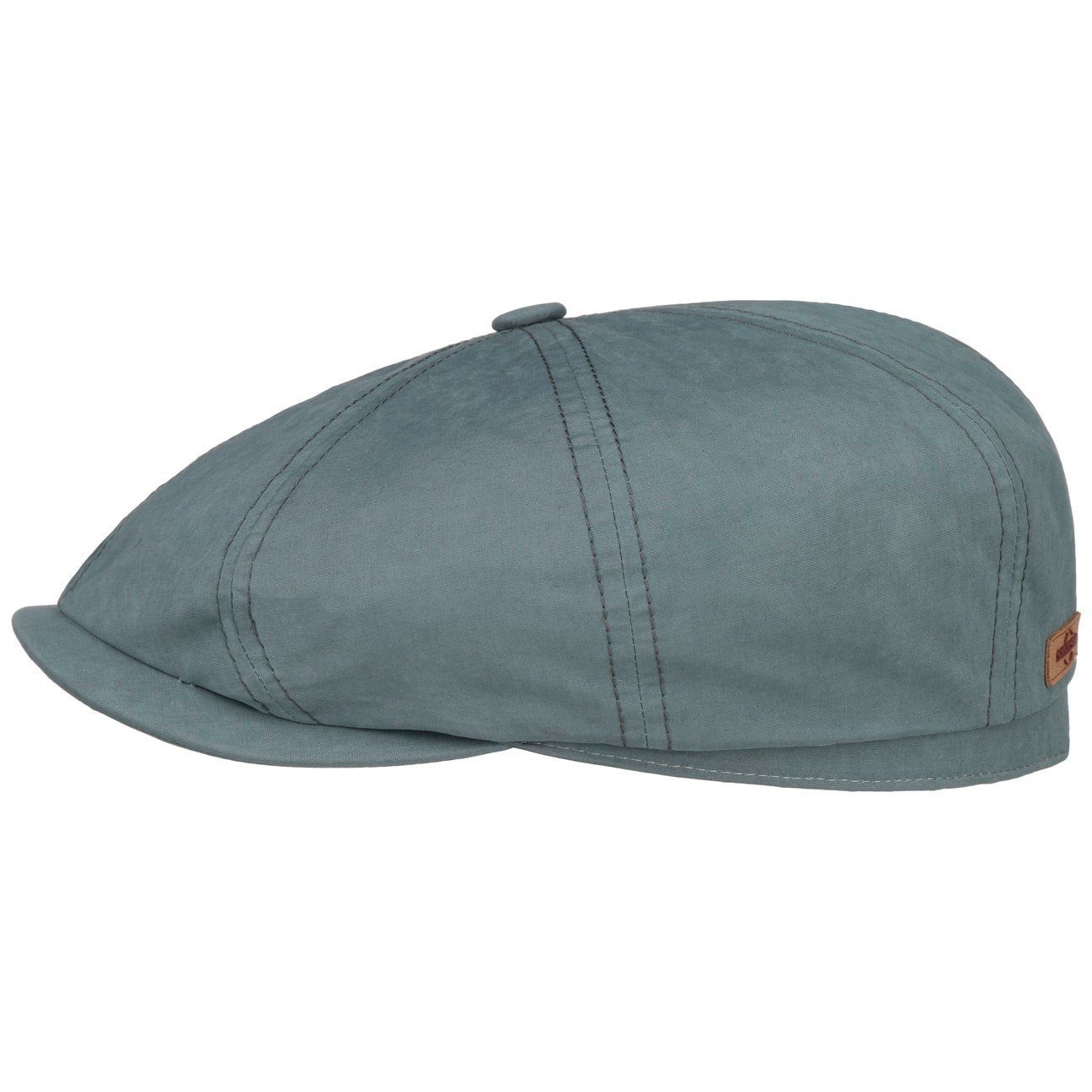 Schirmmütze Flat (1-St) Schirm Cap blau mit Stetson