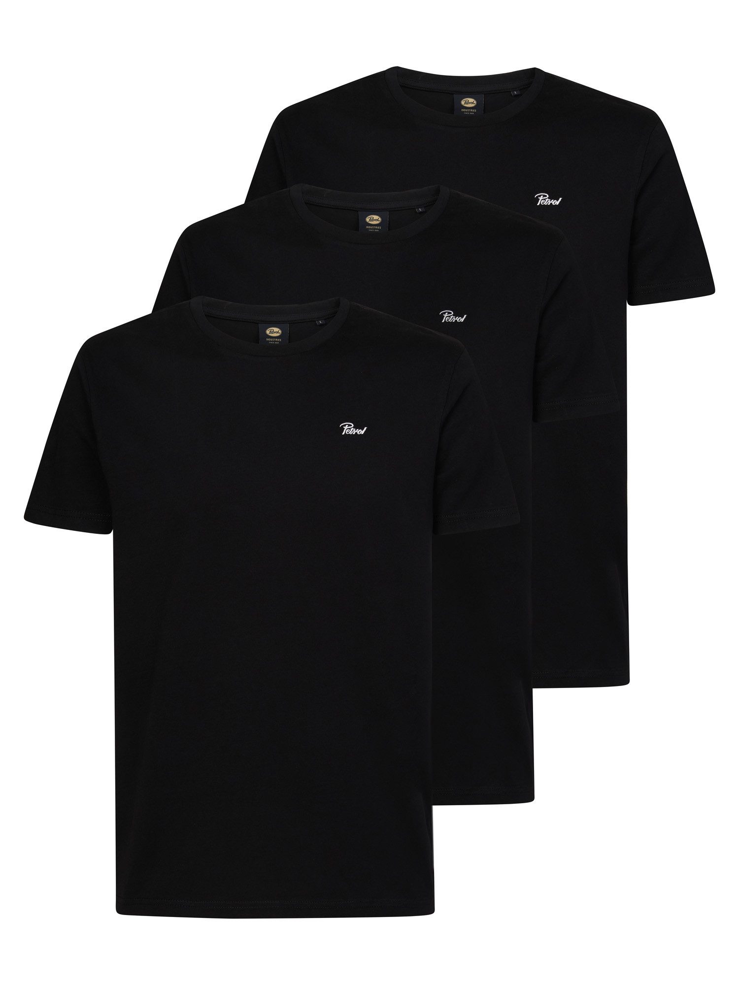 Petrol Industries T-Shirt (Packung, 3er-Pack)
