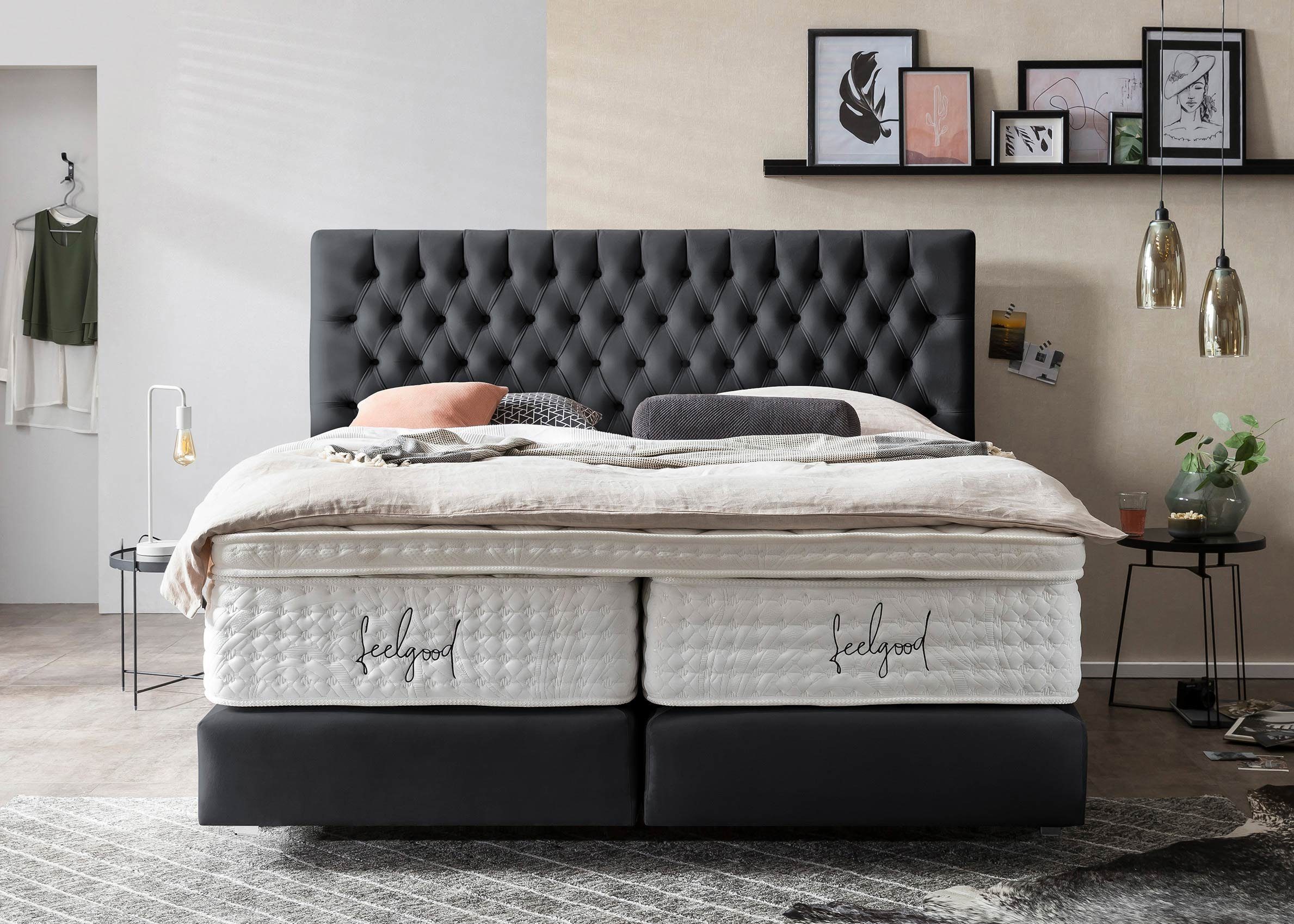 BettCo Boxspringbett Vegas (140 x 200 günstig online kaufen