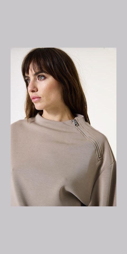 Garcia Rundhalspullover ladies sweat