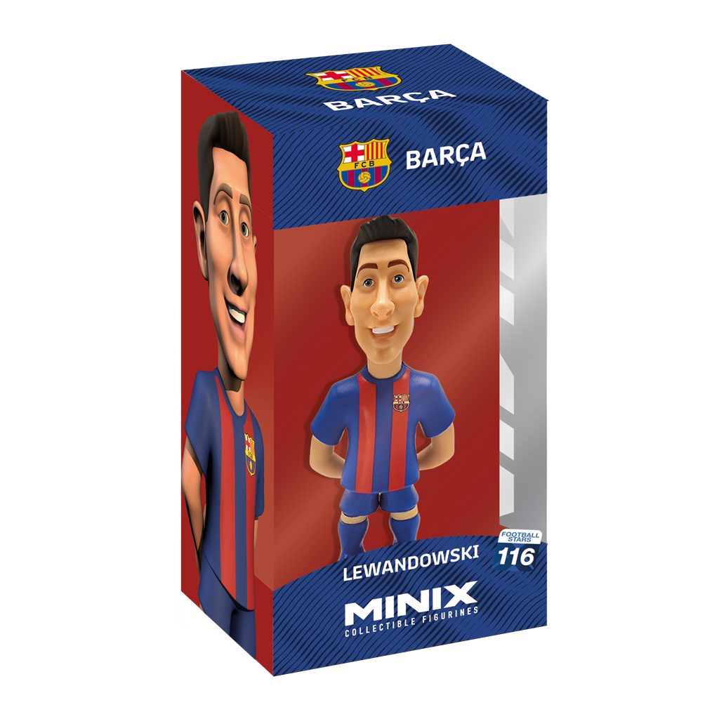 Minix Merchandise-Figur FC Barcelona - Lewandowski 12cm
