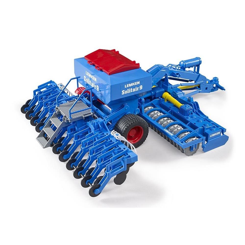 Bruder® Spielfahrzeug-Anhänger 2026 - Lemken Solitair 9 Saatkombination, Maßstab 1:16, Blau, für Traktor