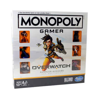 Hasbro Spiel, Brettspiel Monopoly Gamer Overwatch