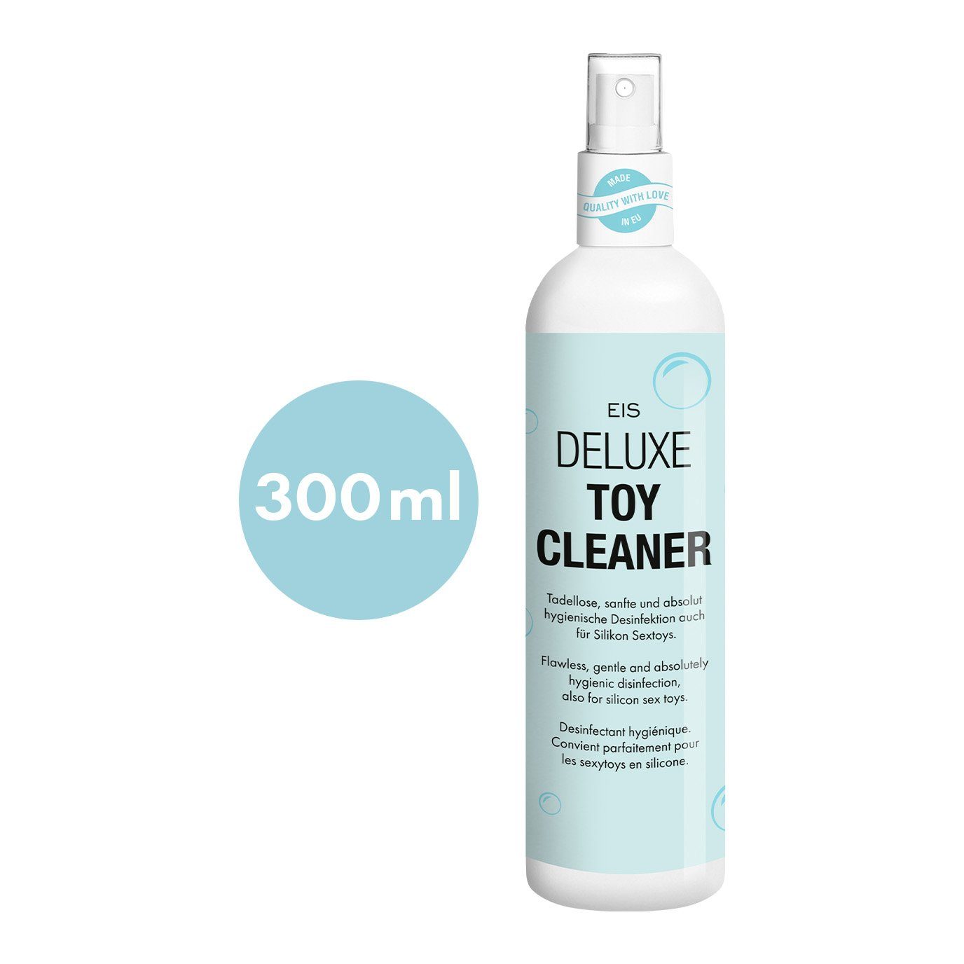 EIS Gleitgel 300ml, EIS Toycleaner, 0-tlg. hygenisch, Desinfektionsspray