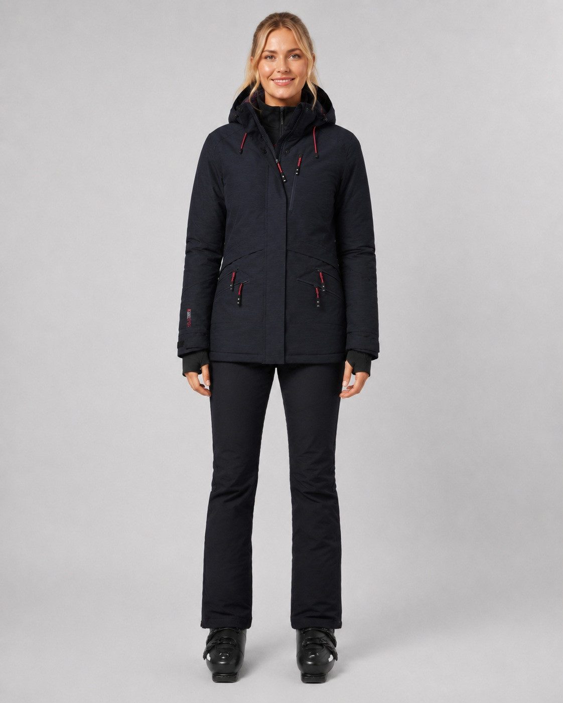 Killtec Skijacke KSW 110 WMN SKI JCKT CS Damen Winterjacke, Funktionsjacke viele praktische Taschen