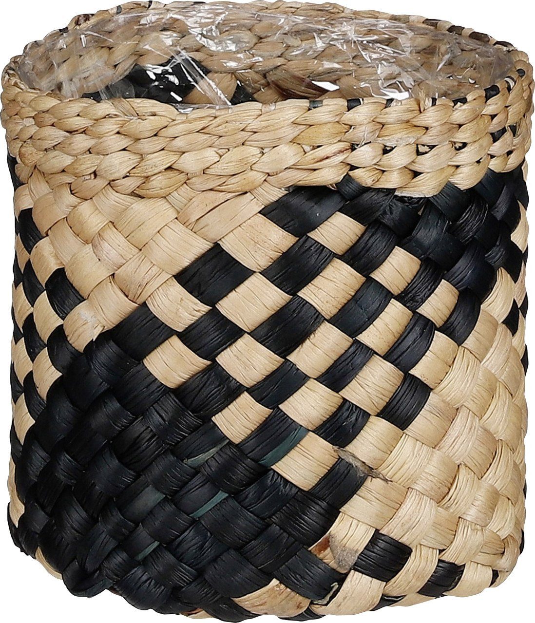 Mica Decorations Übertopf Mica Albury Topf schwarz Wasserhyazinthe Ø 18 x 18