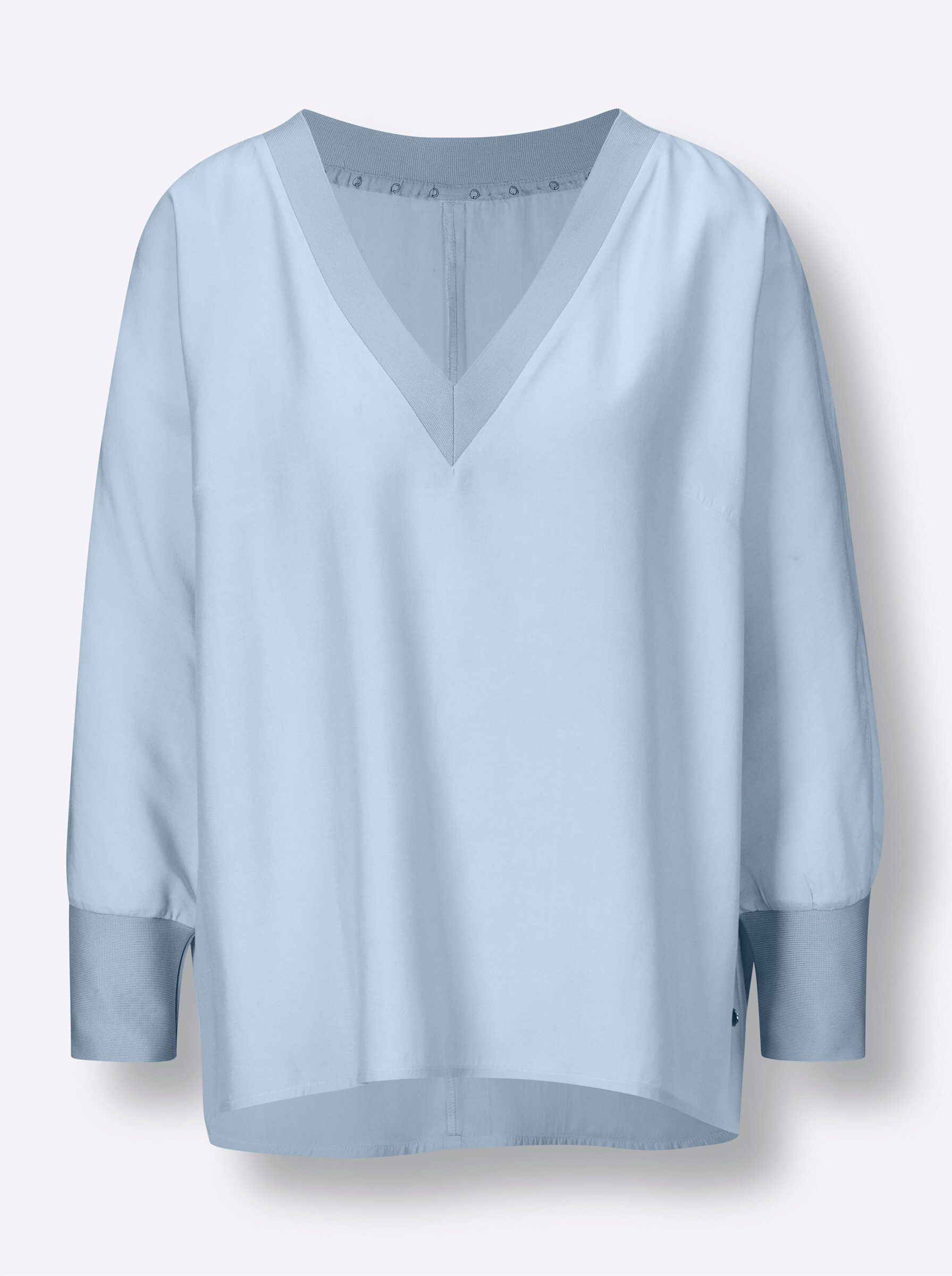 creation L Klassische Bluse Langarmbluse .