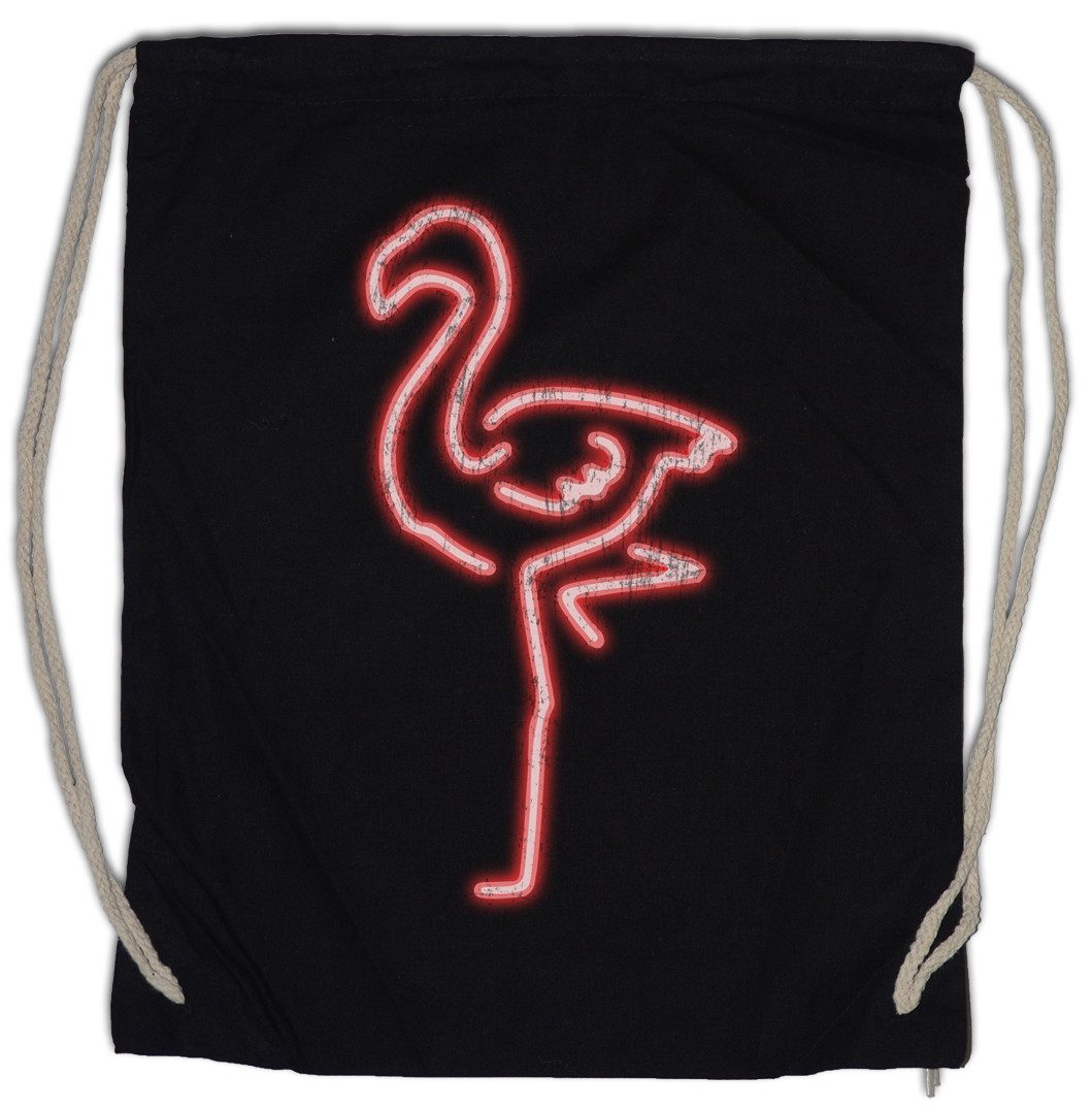 Urban Backwoods Turnbeutel Neon Flamingo Turnbeutel Herz Love Liebe Unicorn Vogel Einhorn (1-tlg), Prinzessin Princess Flamingos Animal