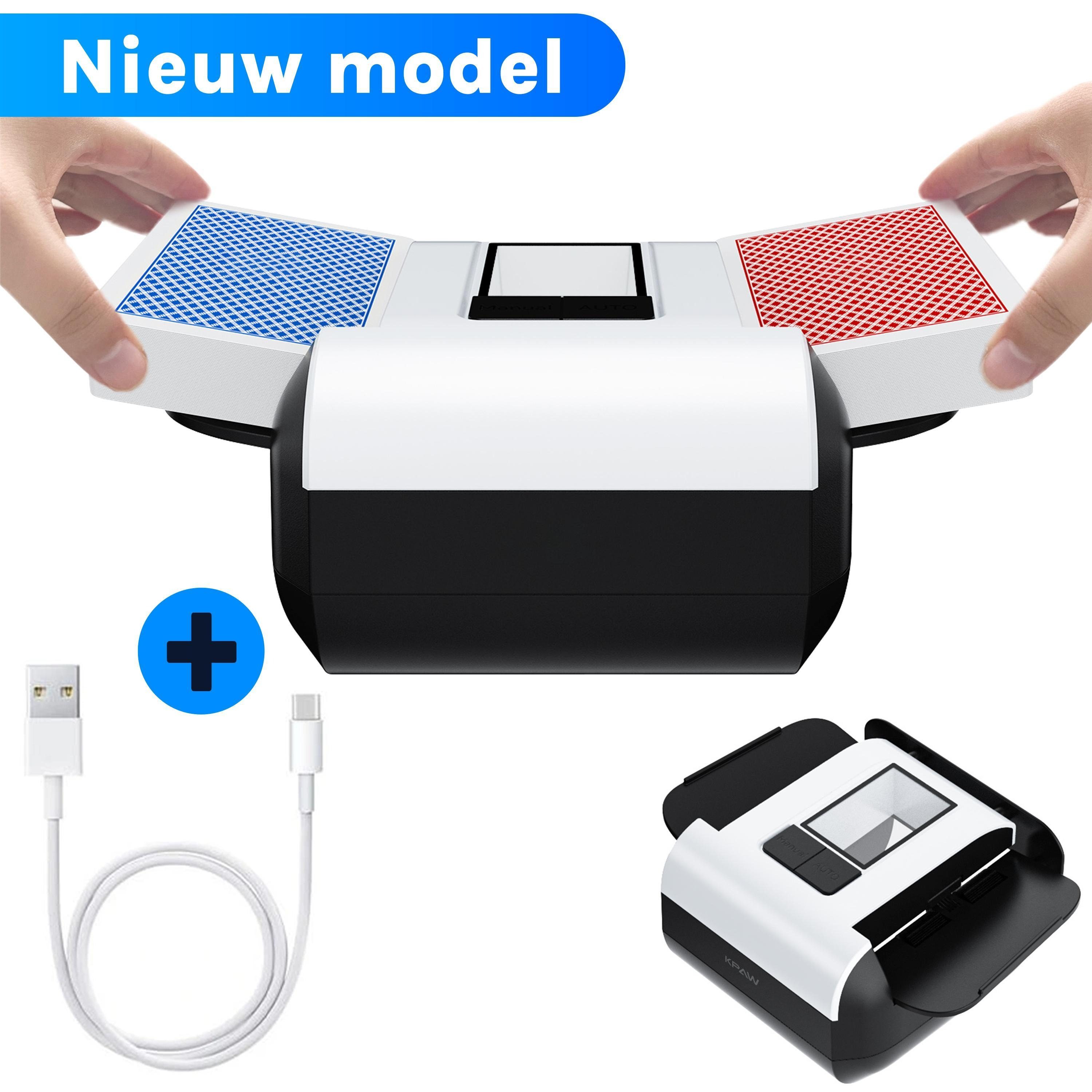 ShopWise Spiel Automatischer Kartenmischer Wiederaufladbar