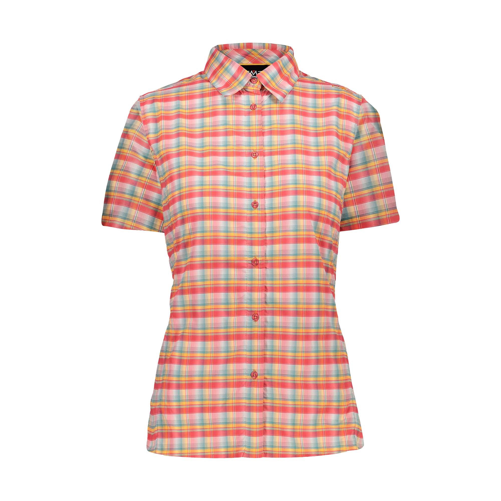 CMP Kurzarmhemd CMP Damen Kurzarm Hemd Woman Shirt 30T7766
