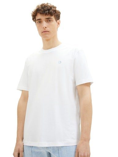 TOM TAILOR Denim T-Shirt Crewneck mit günstig online kaufen