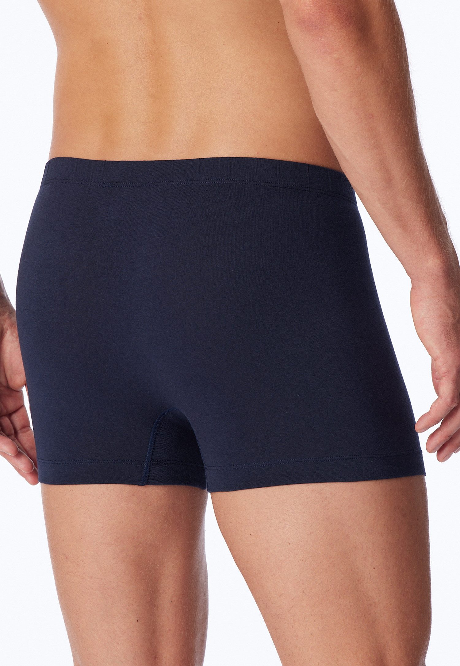 uncover by SCHIESSER Boxer Uncover Cotton (2er Pack) ohne Eingriff, elastisch, Cotton-Mix, Multipack – Bild 4 von 4
