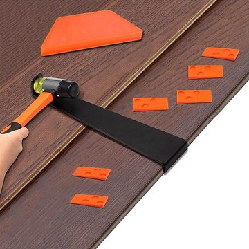 zggzerg Verlegeset Bodenbelag-Set, Laminat Holz Bodenbelag, Montageset, Universalwerkzeug für Laminate