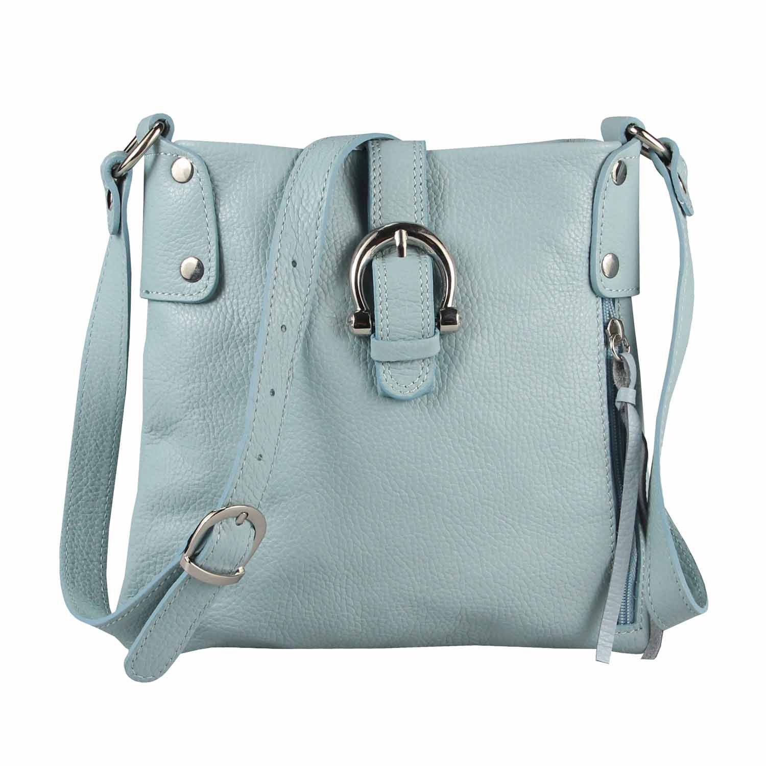 ITALYSHOP24 Schultertasche Made in Italy Damen Leder Tasche CrossOver, als günstig online kaufen
