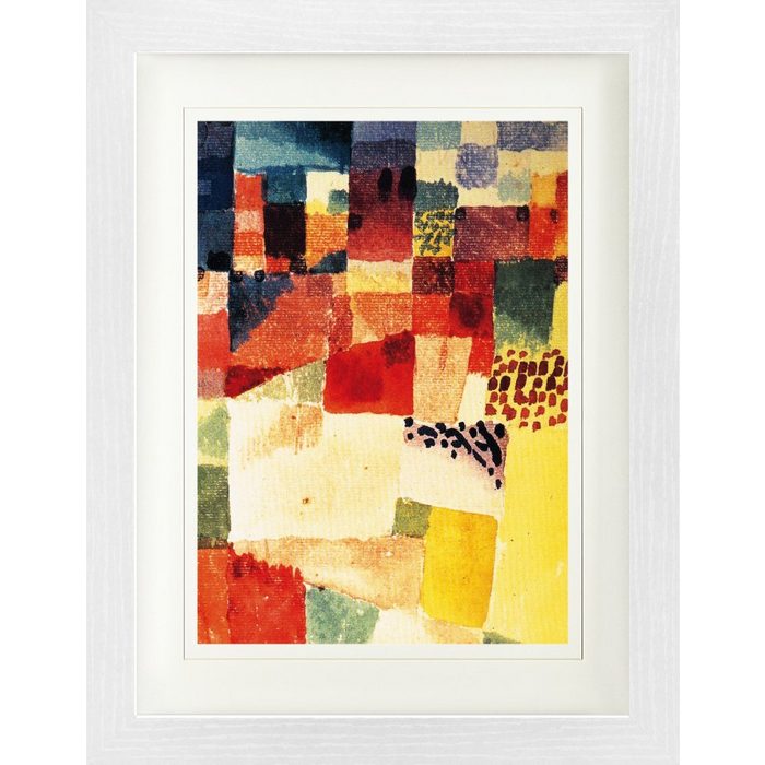 1art1 Bild mit Rahmen Paul Klee - Motiv Aus Hammamet 1914