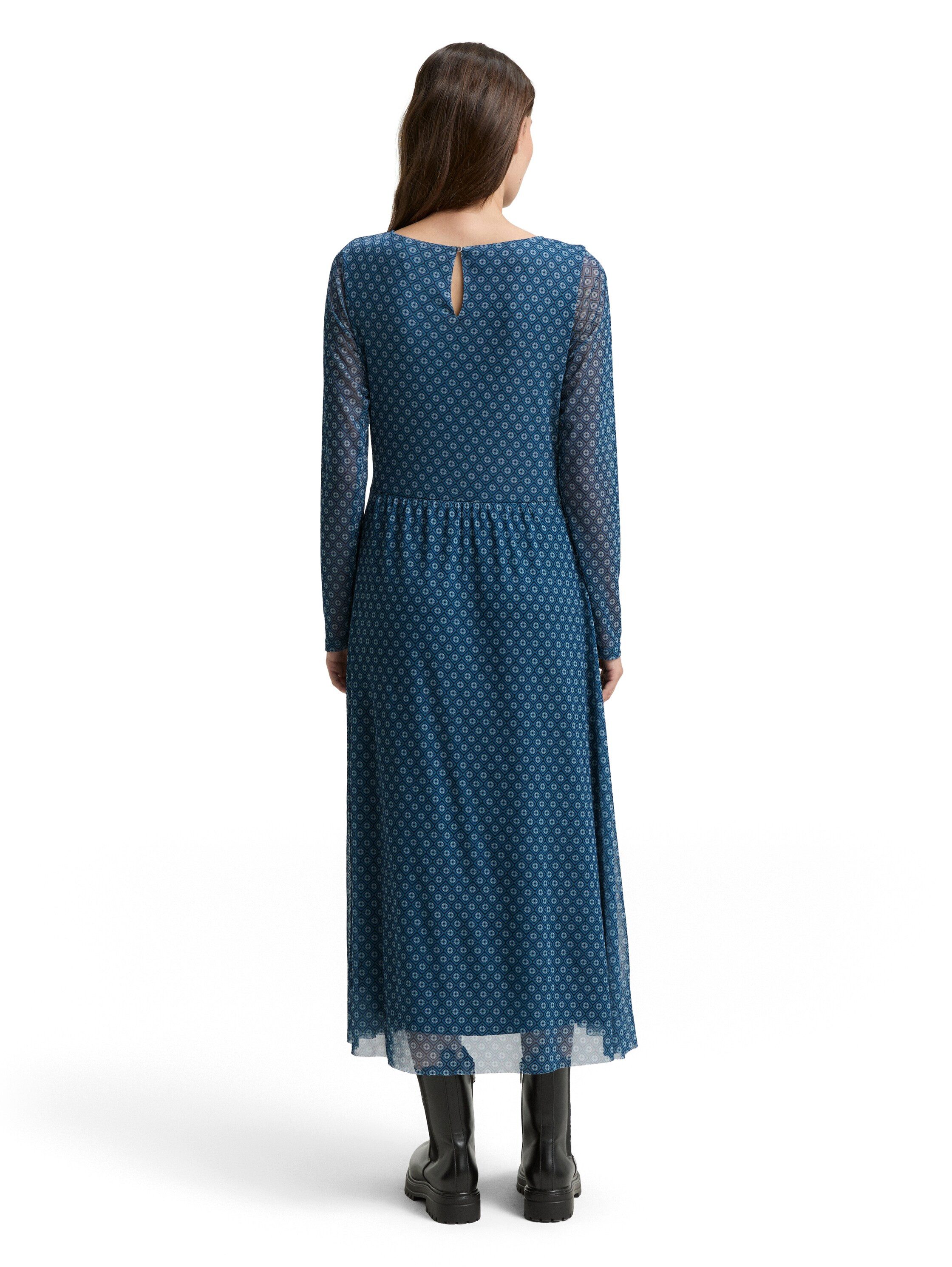 TOM TAILOR Meshkleid mit Muster günstig online kaufen