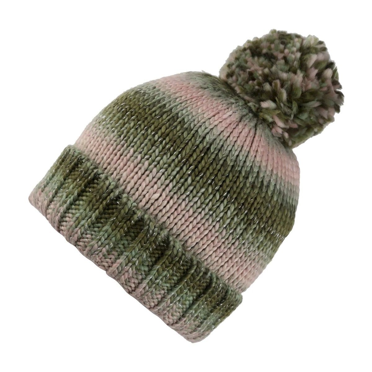 Regatta Strickmütze Frosty Hat VI mit Bommel grün Damen günstig online kaufen