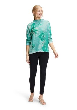 Betty Barclay Strickpullover mit Blumenprint (1-tlg) Druck