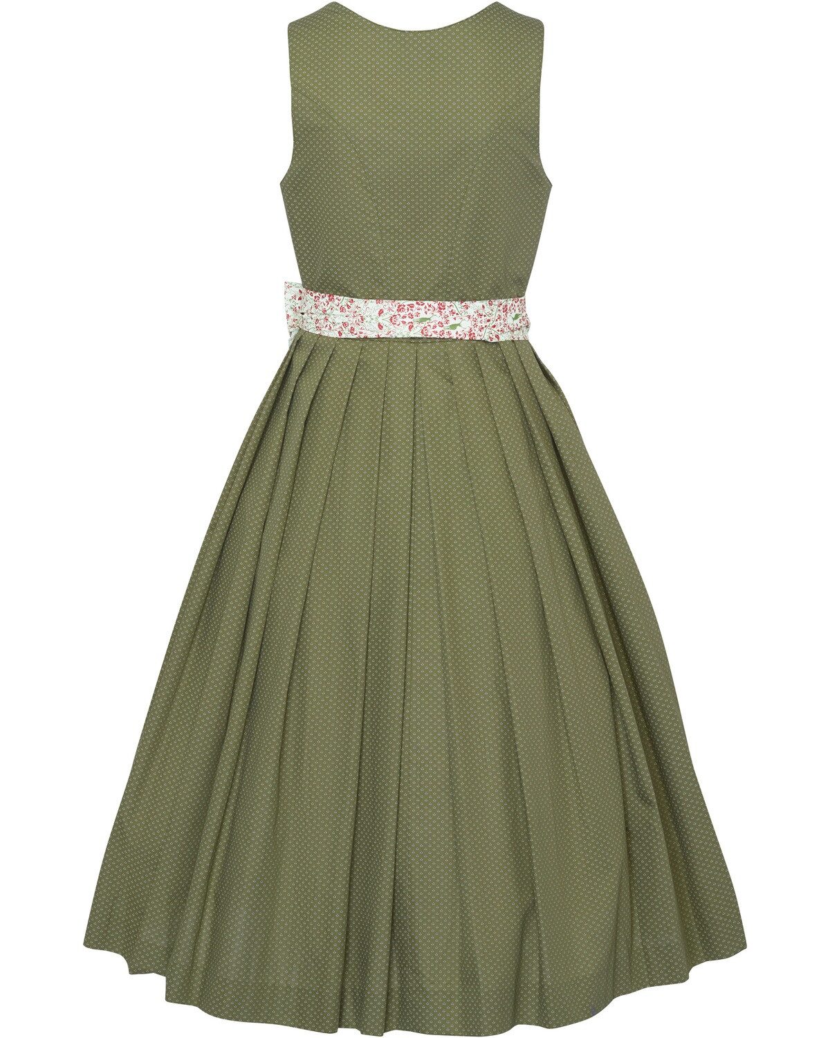 Luis Steindl Dirndl Dirndl Hirsch-Blumen-Muster günstig online kaufen