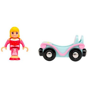 BRIO® Spielzeug-Eisenbahn Disney Princess Dornröschen mit Waggon