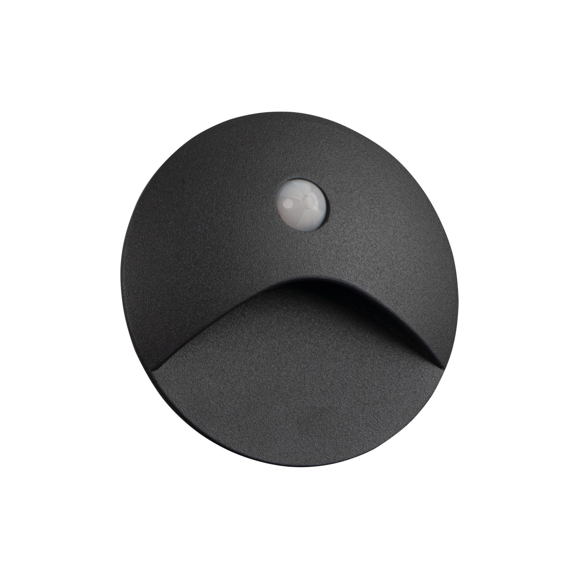 Kanlux LED Einbauleuchte Treppenleuchte EXIN Treppenspot 230V IP65 3000K/4000K mit/ohne Sensor, LED fest integriert, warmweiss, neutralweiss, Mit/Ohne Bewegungsmelder