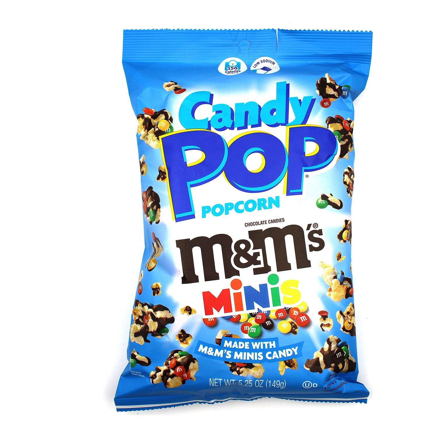 Candy Pop Knabberei, 1 x 149 g, Candy Pop M&M’s Minis Popcorn