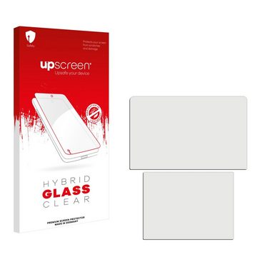 upscreen Panzerglasfolie für Nintendo New 3DS XL, Displayschutzglas, Schutzglas Glasfolie klar