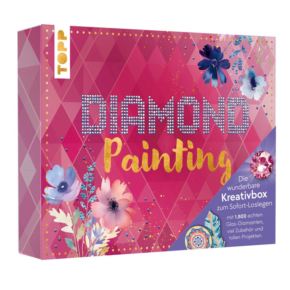 Frech Verlag Kreativset TOPP - Kreativbox - Diamond Painting