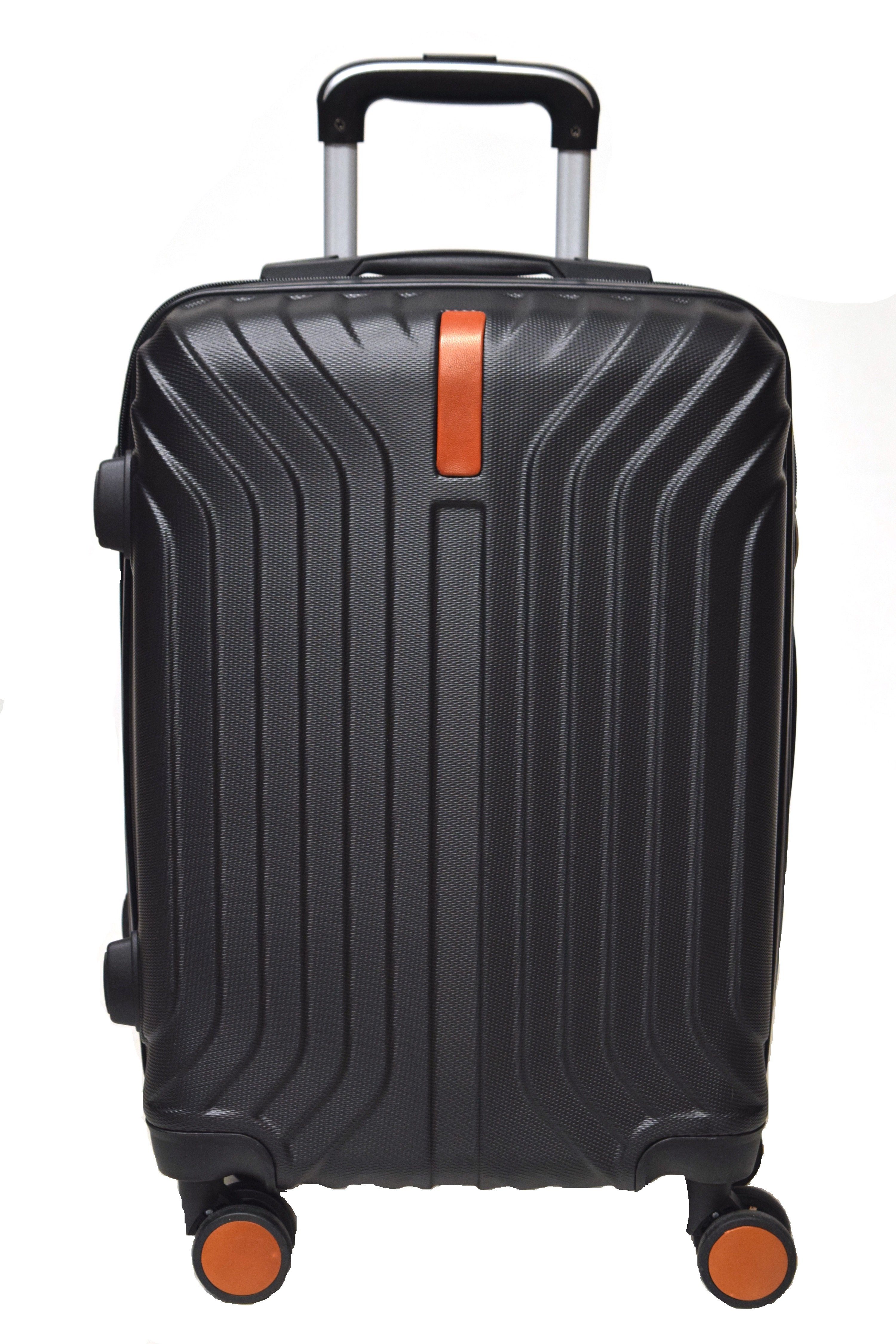 Zimmert Leather Handgepäck-Trolley S-Tice, 4 Rollen, Gr. S 55 M 67 L 76 cm leicht, Robust