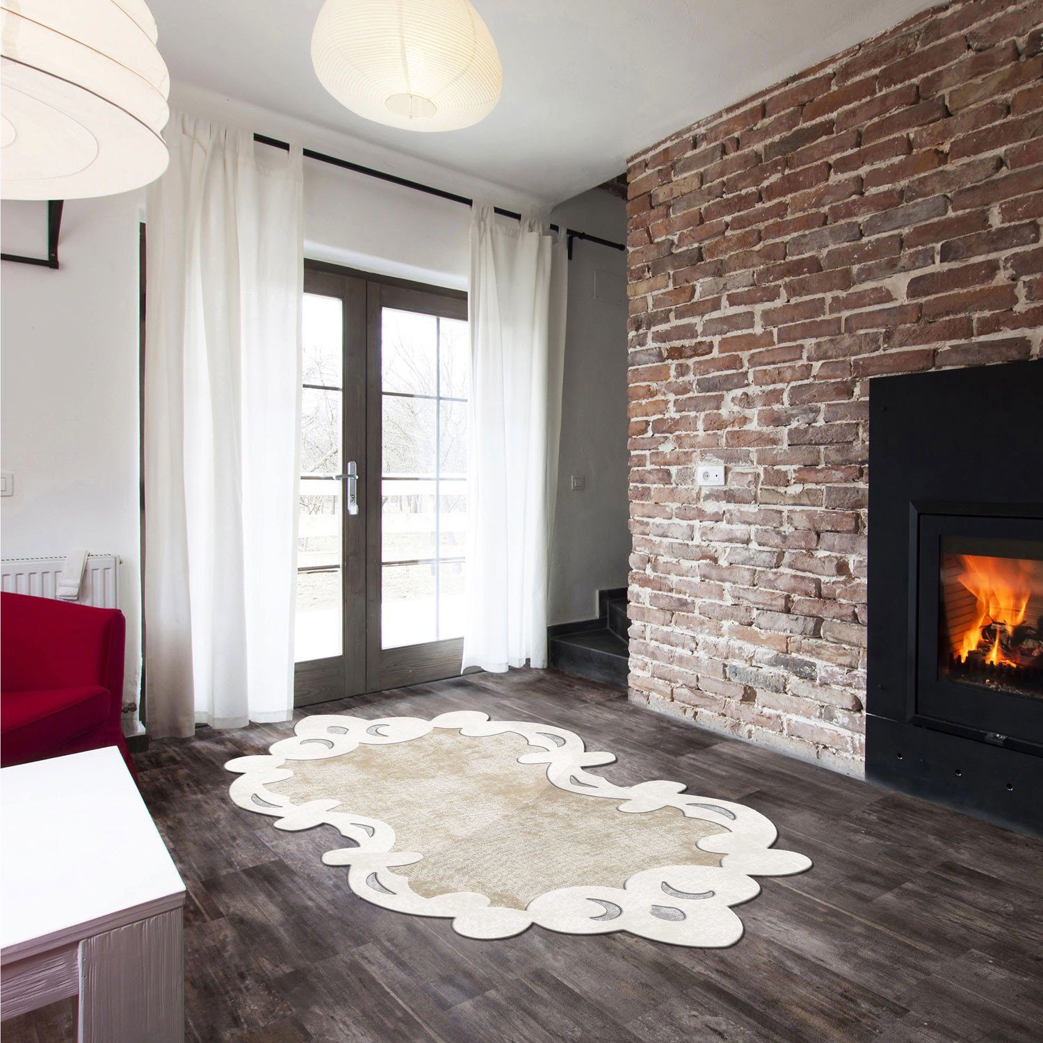 Conceptum Hypnose Teppich 100% POLYESTER, 80 x 150 cm R1580 günstig online kaufen