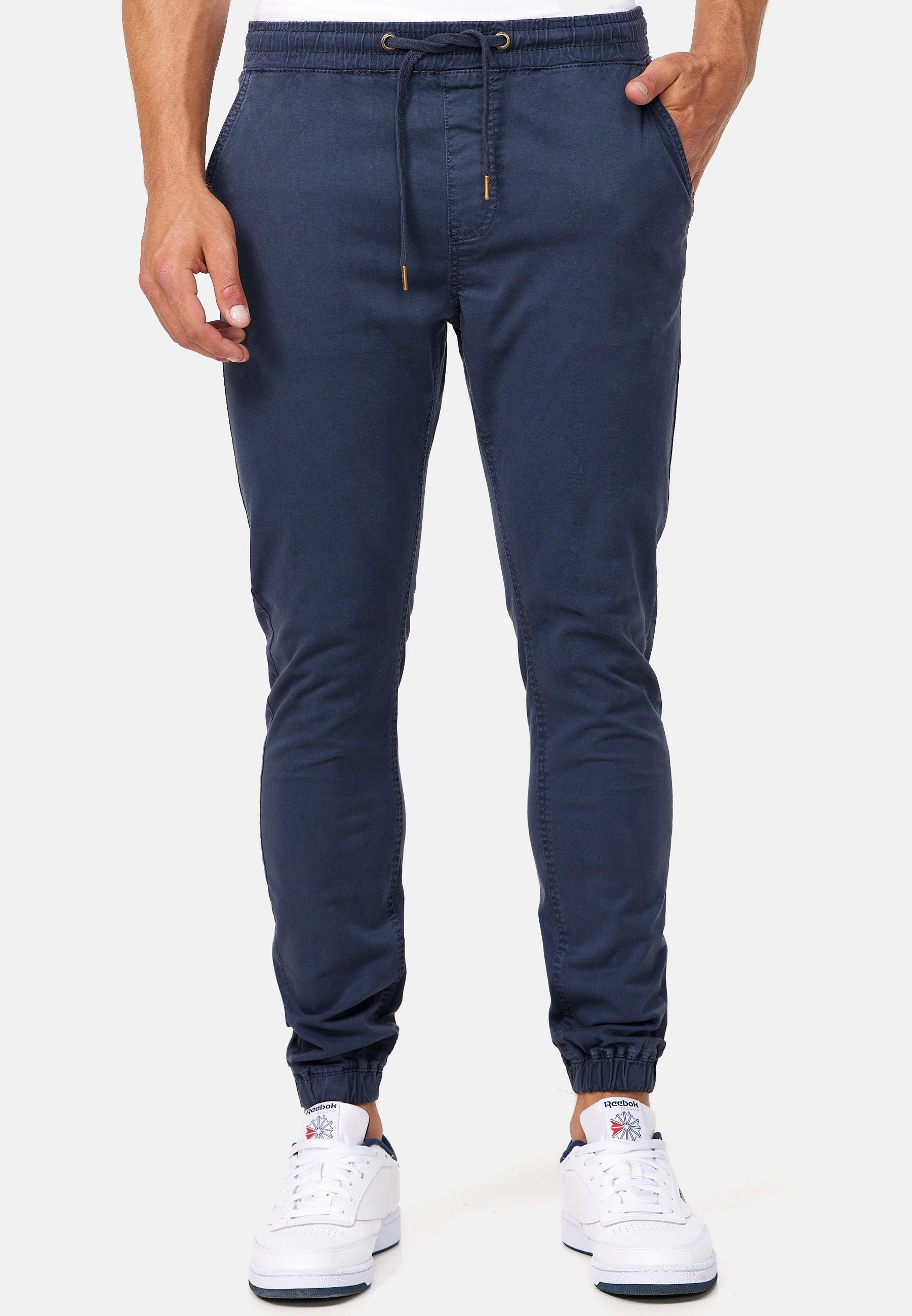 Fields Navy Cargohose Indicode Jeff