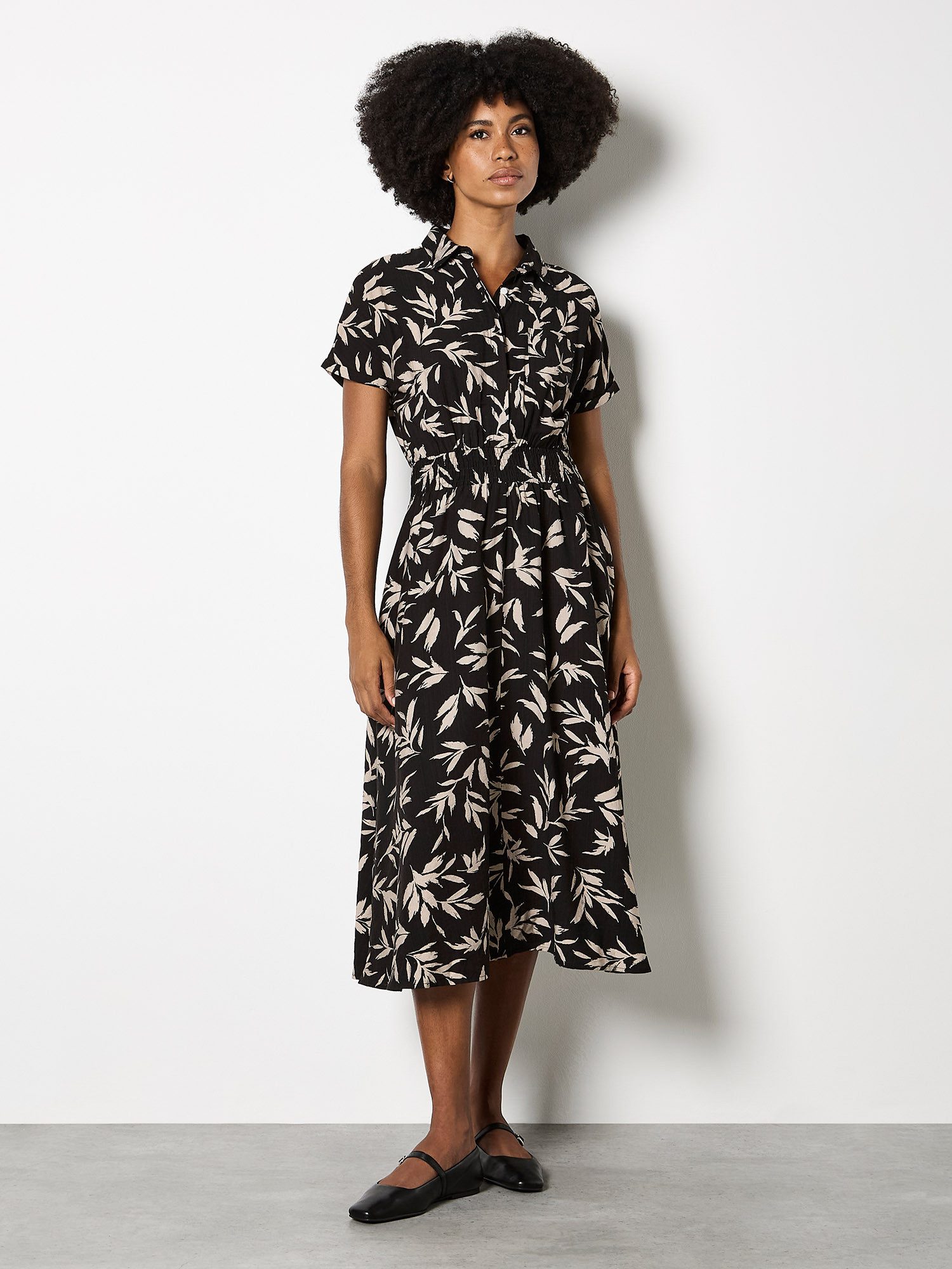 Apricot Midikleid günstig online kaufen