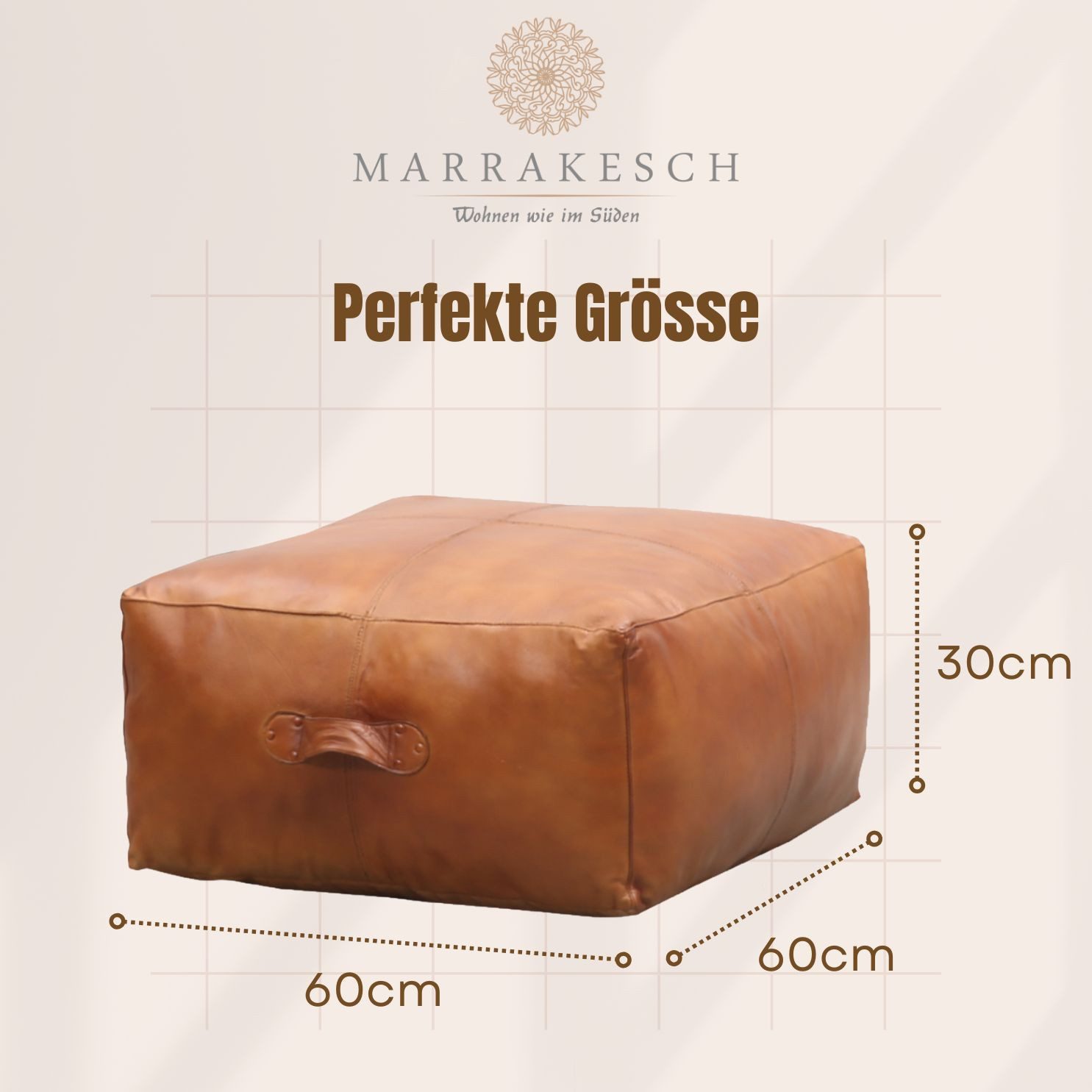 Marrakesch Orient & Mediterran Interior Pouf Vintage Pouf Sitzkissen Hocker günstig online kaufen