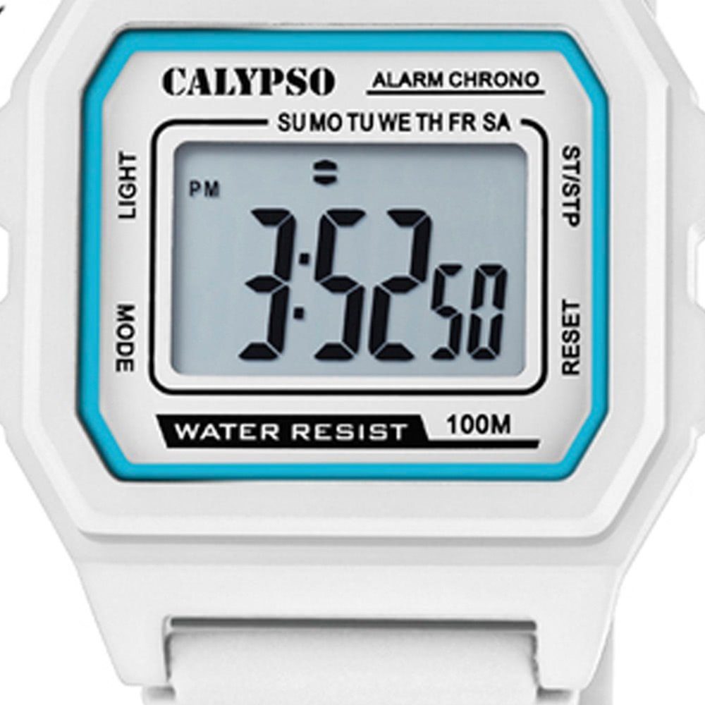 Herren Uhren CALYPSO WATCHES Digitaluhr UK5805/1 Calypso Herren Uhr Digital Sport K5805/1, Herrenuhr eckig, mittel (ca. 37mm), K