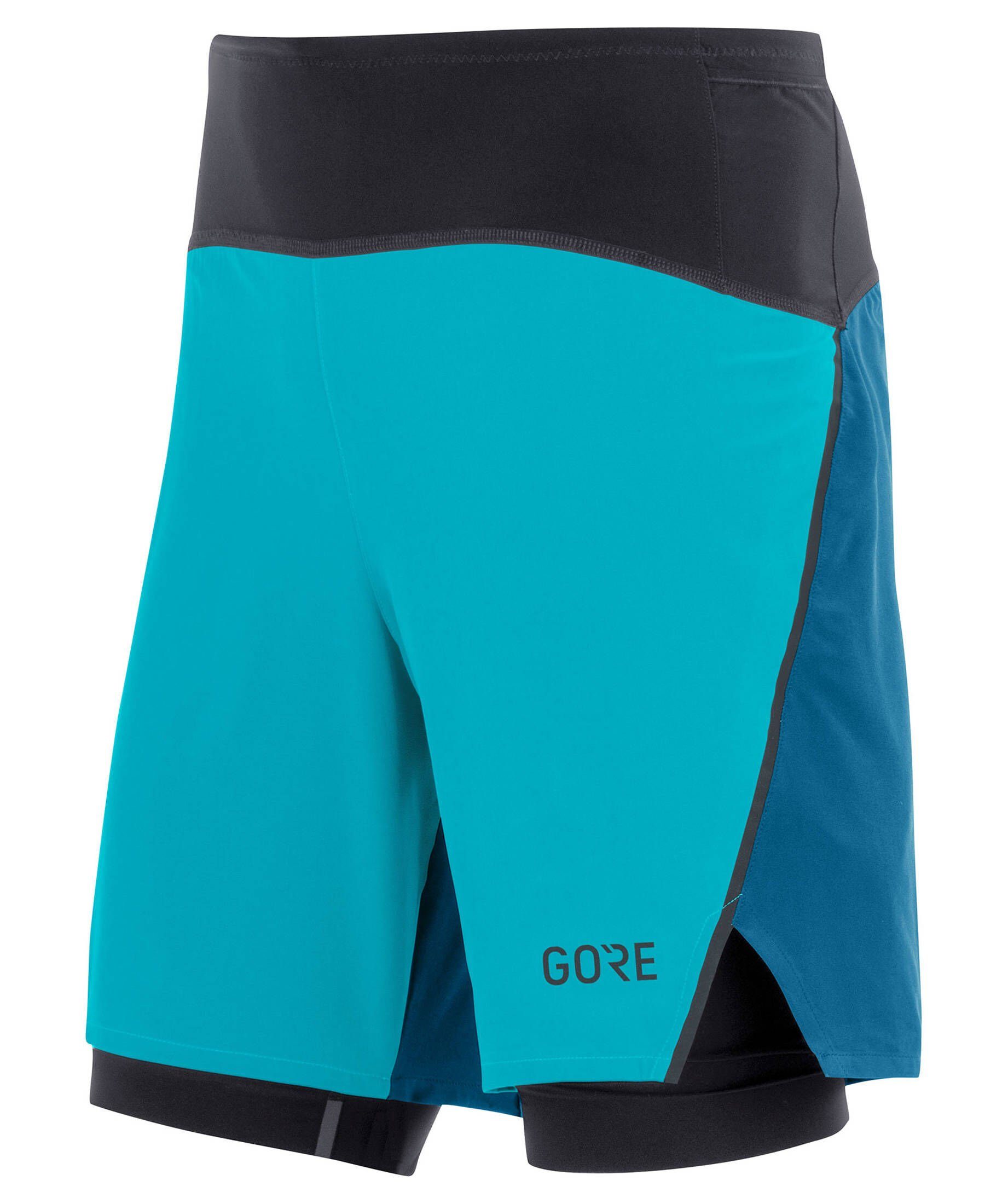 "R7 2in1" Wear GORE® Herren Trainingshose Laufshorts (1-tlg)