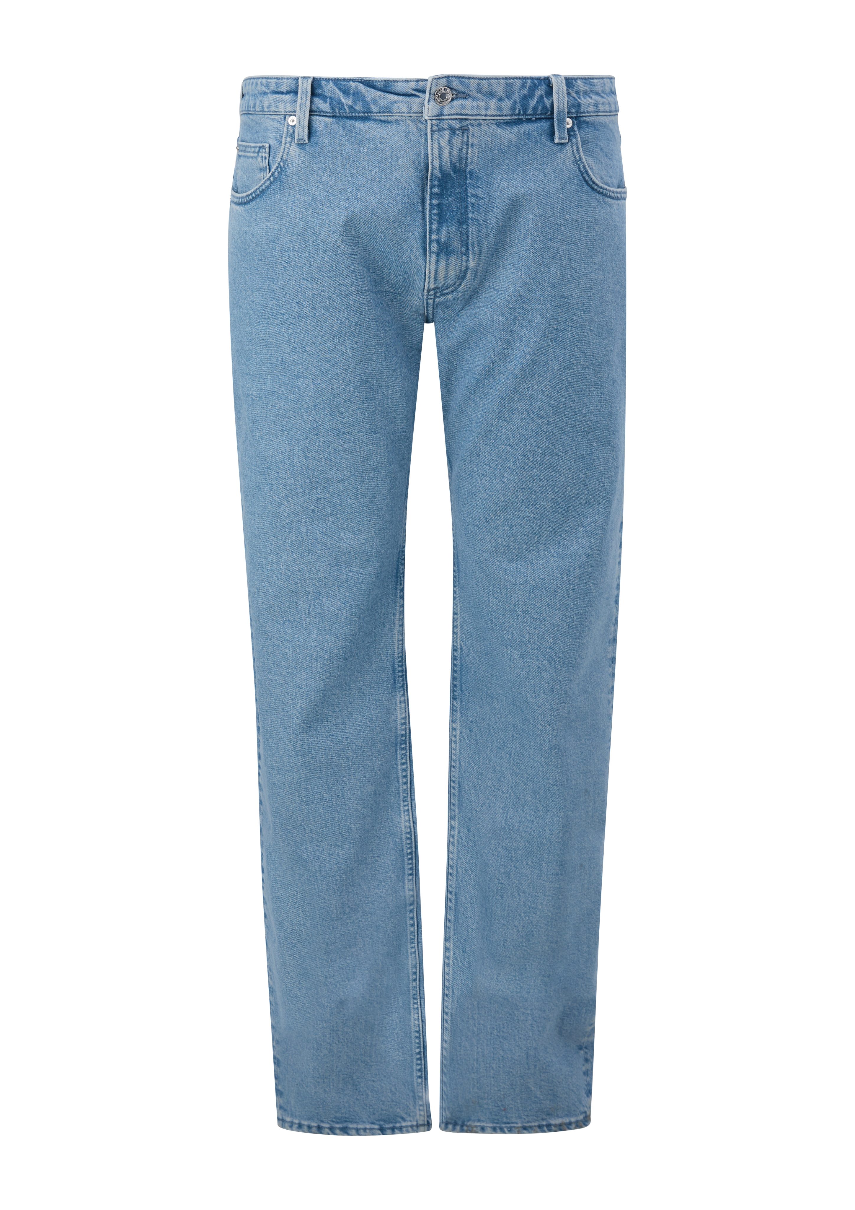 Jeans Straight hellblau / s.Oliver Mid / Fit Regular Leg Rise / Stoffhose York