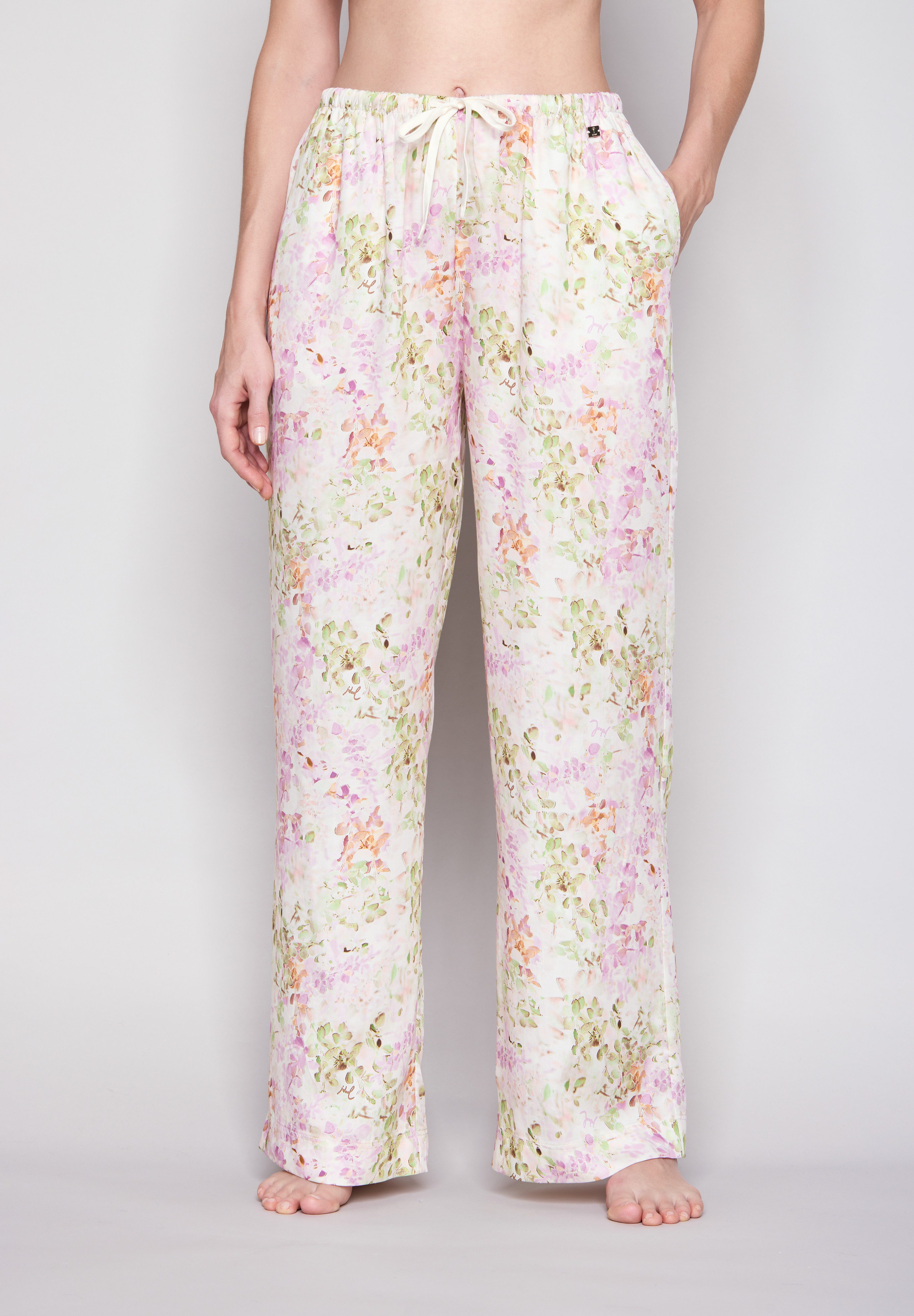 JOOP! Pyjamahose mit Allover-Print und seitlichen Taschen