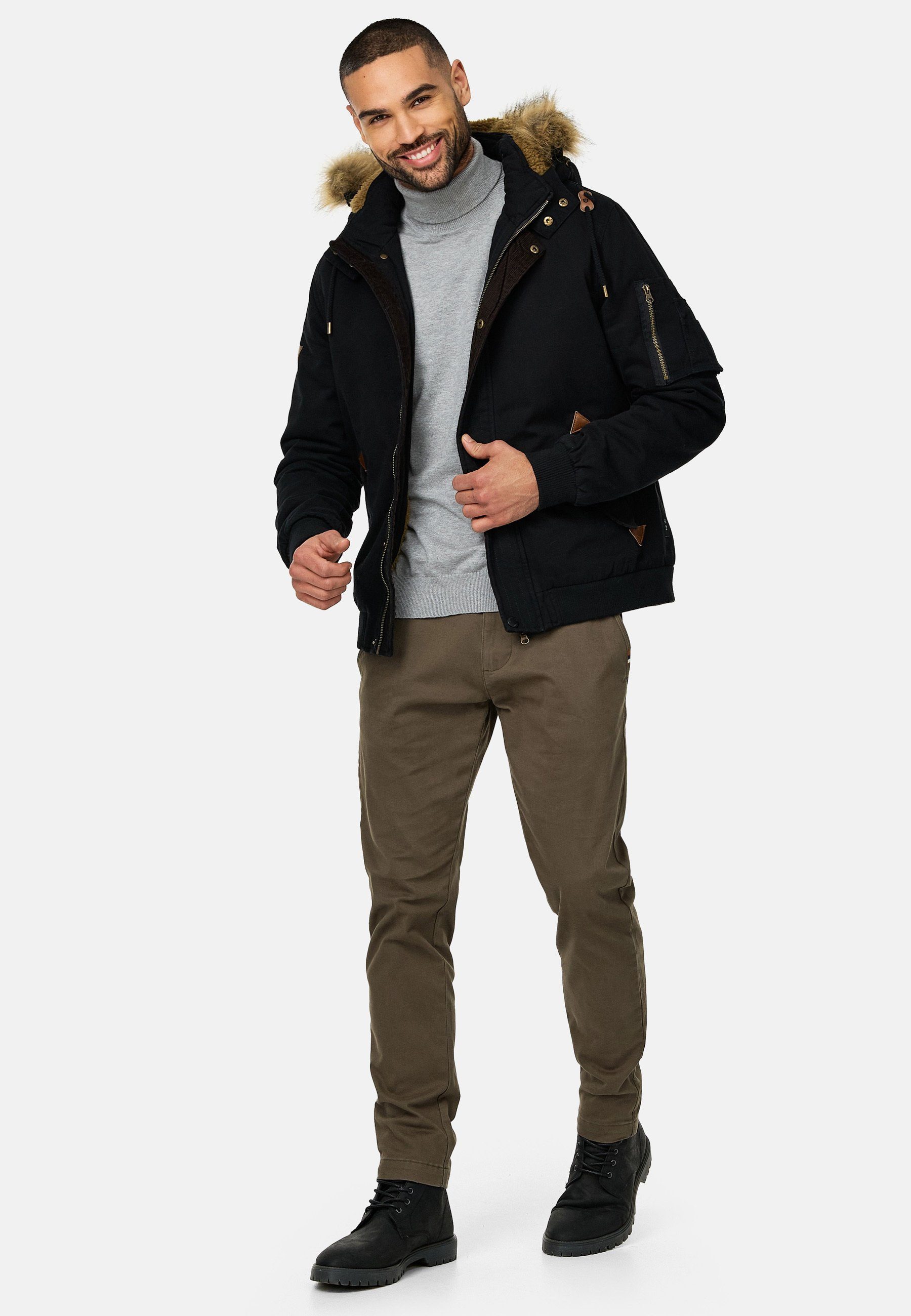 Indicode Winterjacke Herren Pennington Jacke Winter Herrenjacke