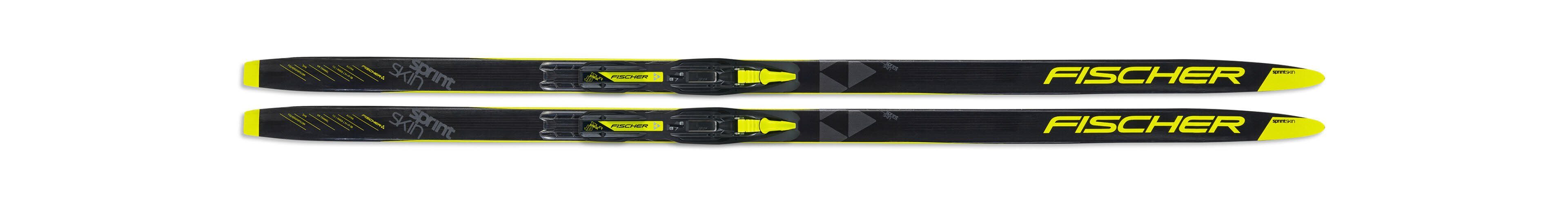 Fischer Sports Langlaufski Set Sprint Skin + Tour Step in Jr