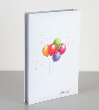 IDEAL TREND Fotoalbum Baby Bear Balloon Fotoalbum für 300 Fotos in 10x15 cm Kinder Memoalbum Foto Album