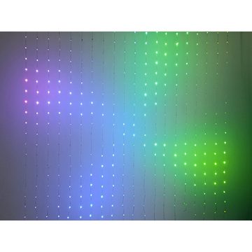Sygonix Lichternetz Sygonix Lichtervorhang Innen 230 V/50 Hz 400 RGB per App steuerbar