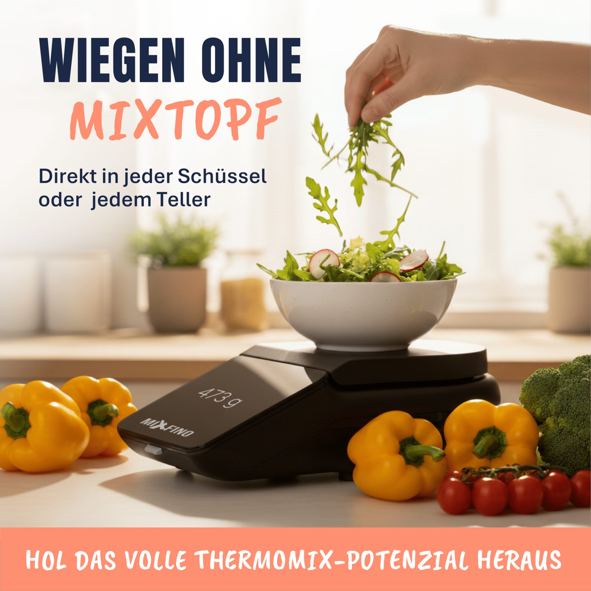 MixFino® Küchenmaschinen Zubehör-Set, Zubehör für TM7