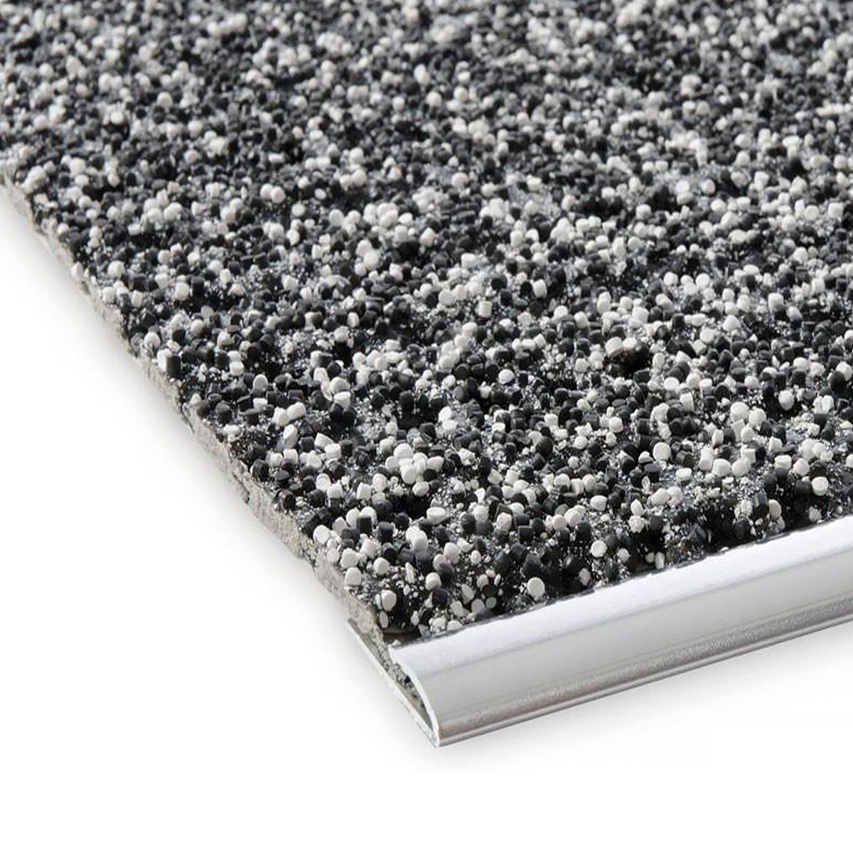 Karat Stufenmatte Sicherheits-Stufenauflage, 2 Farben & 2 Größen, Treppenschutz, Rechteckig, mit Alu-Schiene