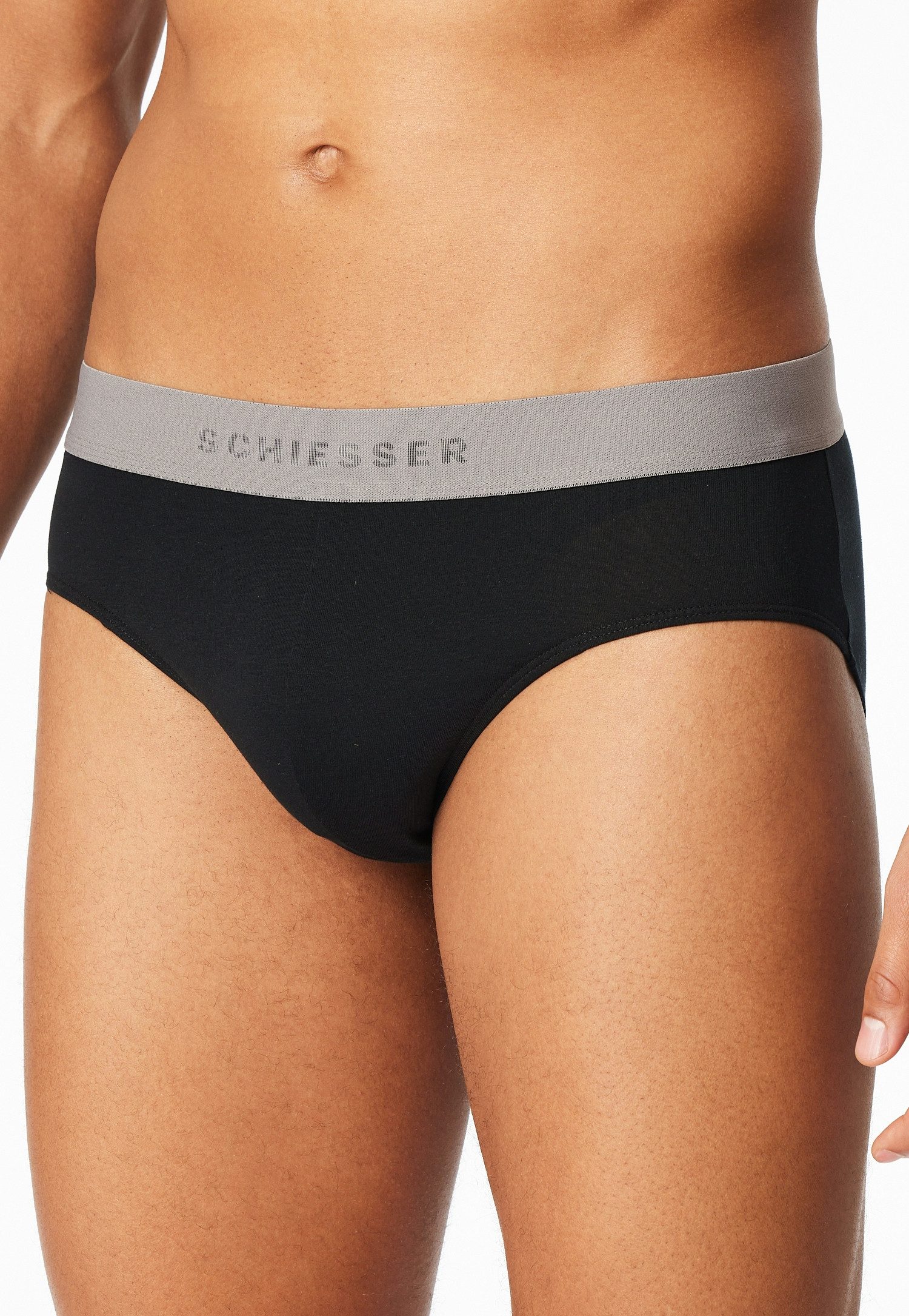 Schiesser Rioslip 95/5 Multipacks (5er Pack) ohne Eingriff, Logobund