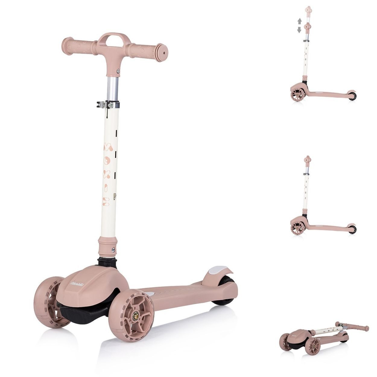 Cityroller Kinderroller Moxie Musik Licht