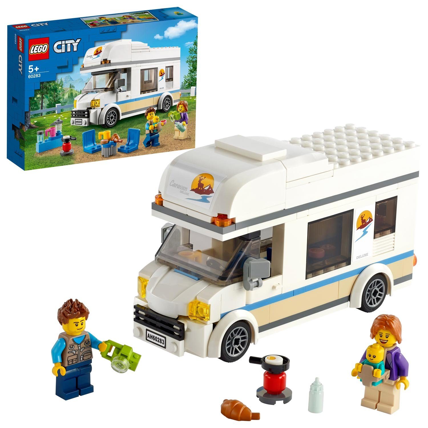 LEGO® LEGO® 60283 City - Ferien-Wohnmobil Konstruktions-Spielset günstig online kaufen