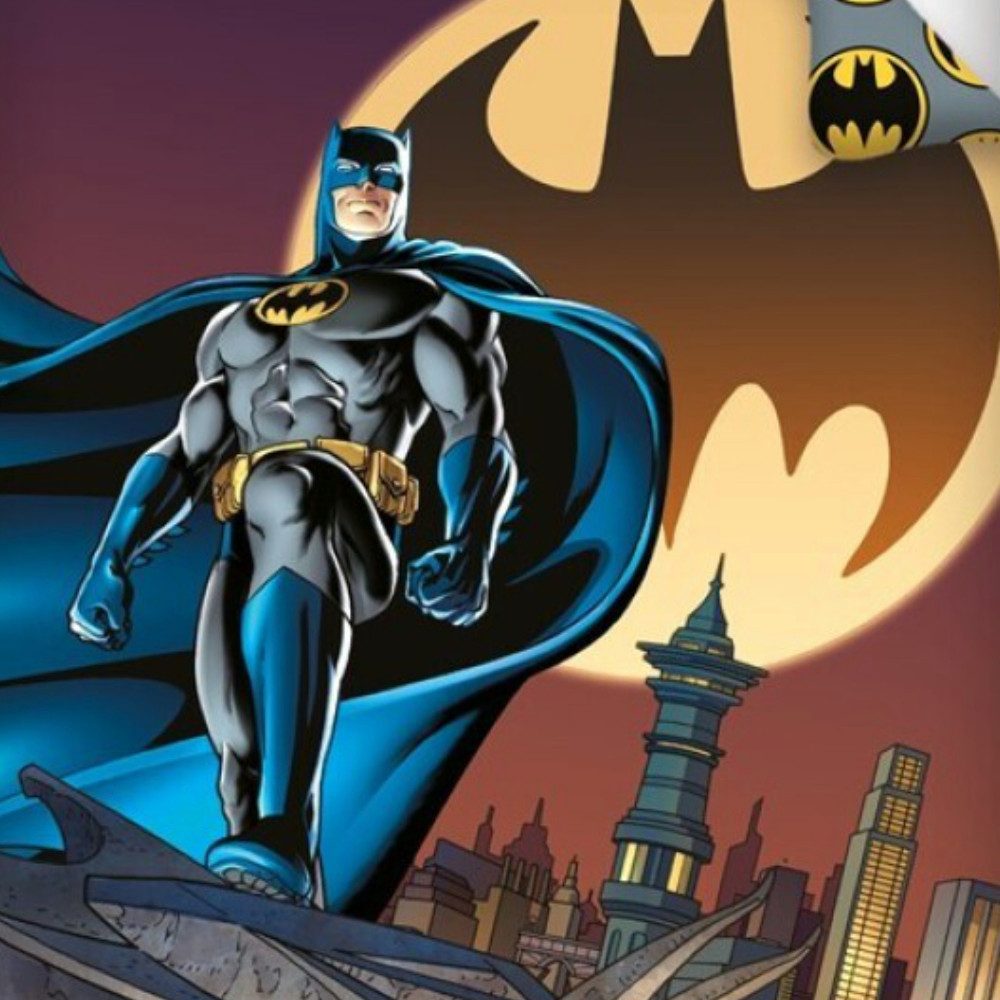 DC Comics Bettwäsche DC Comics Batman Kinder Bettwäsche 2tlg. Set, 2 teilig günstig online kaufen