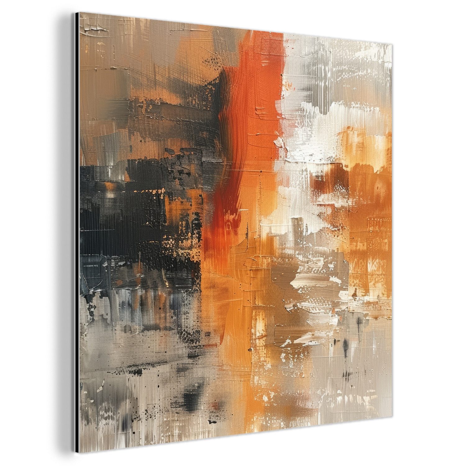 MuchoWow Metallbild Farbe - Muster - günstig online kaufen